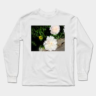 White Flowers Long Sleeve T-Shirt